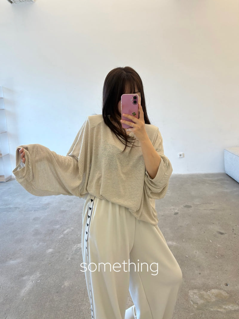 Something - Korean Women Fashion - #momslook - Franc Tee - 10