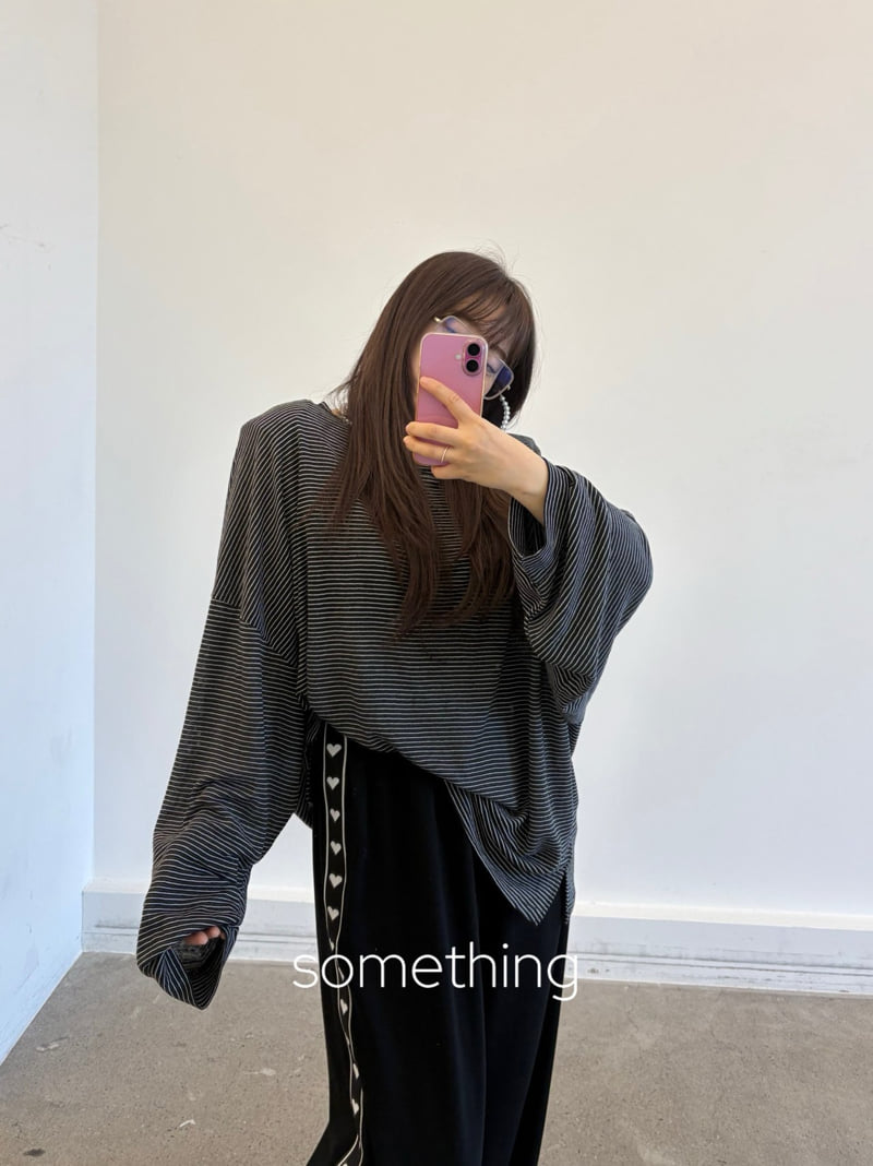 Something - Korean Women Fashion - #momslook - Franc Tee - 12