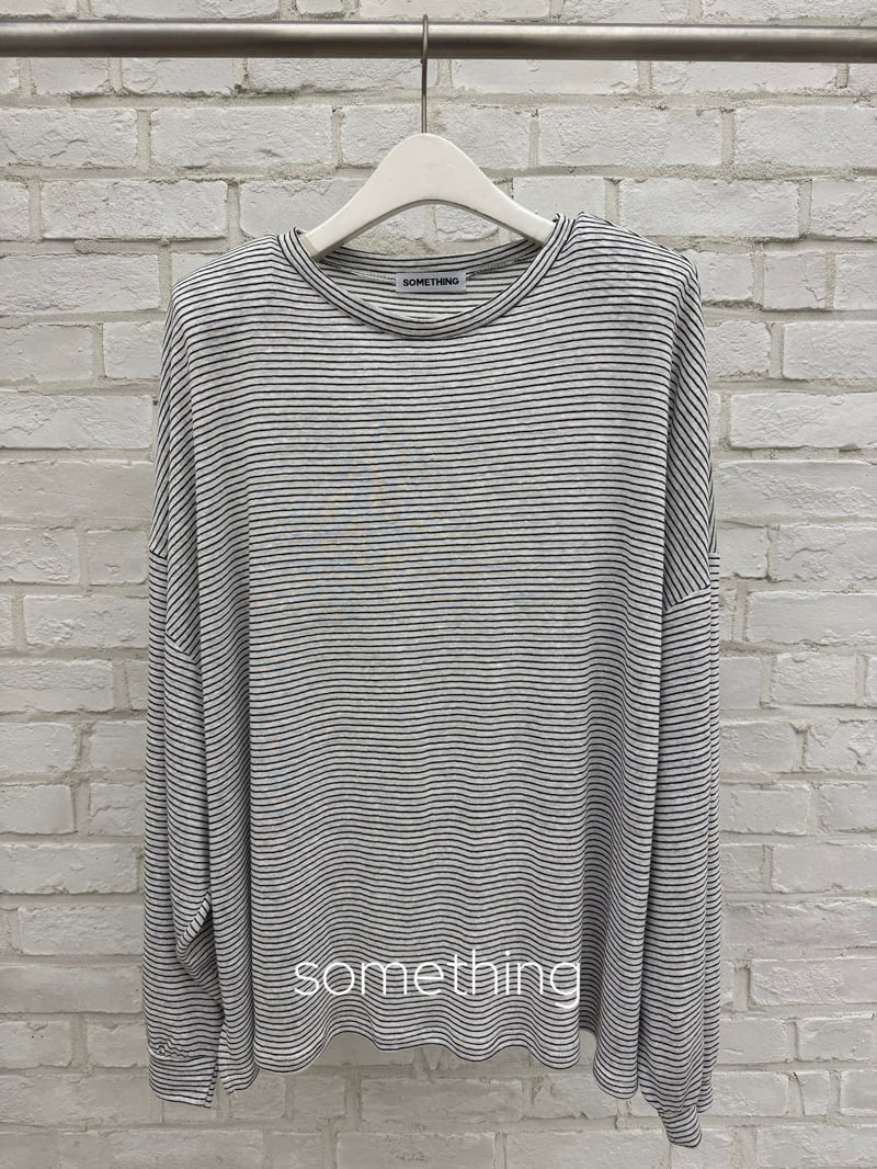 Something - Korean Women Fashion - #momslook - Franc Tee - 2