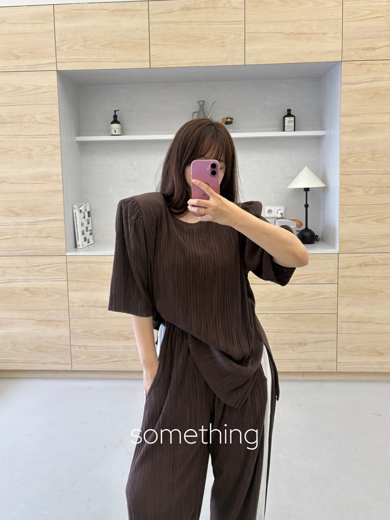 Something - Korean Women Fashion - #momslook - Lily Tee - 5