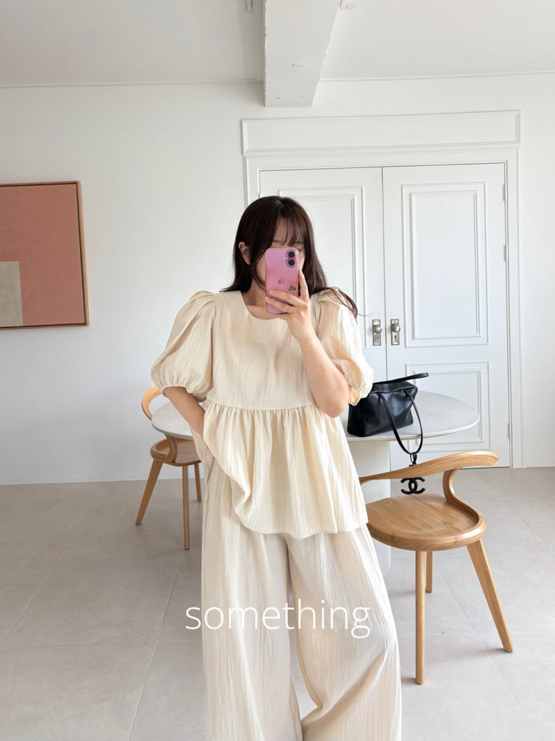 Something - Korean Women Fashion - #momslook - Mauve Blouse - 6