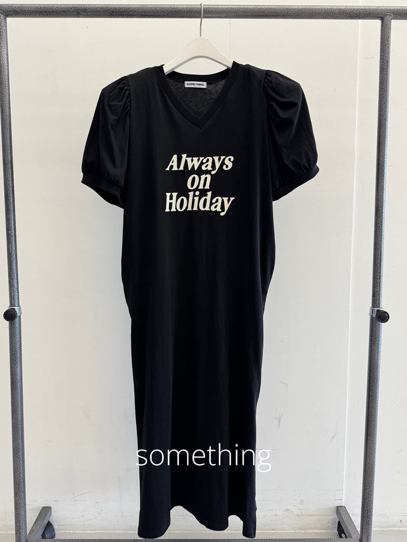 Something - Korean Women Fashion - #momslook - Holiday One-piece - 2