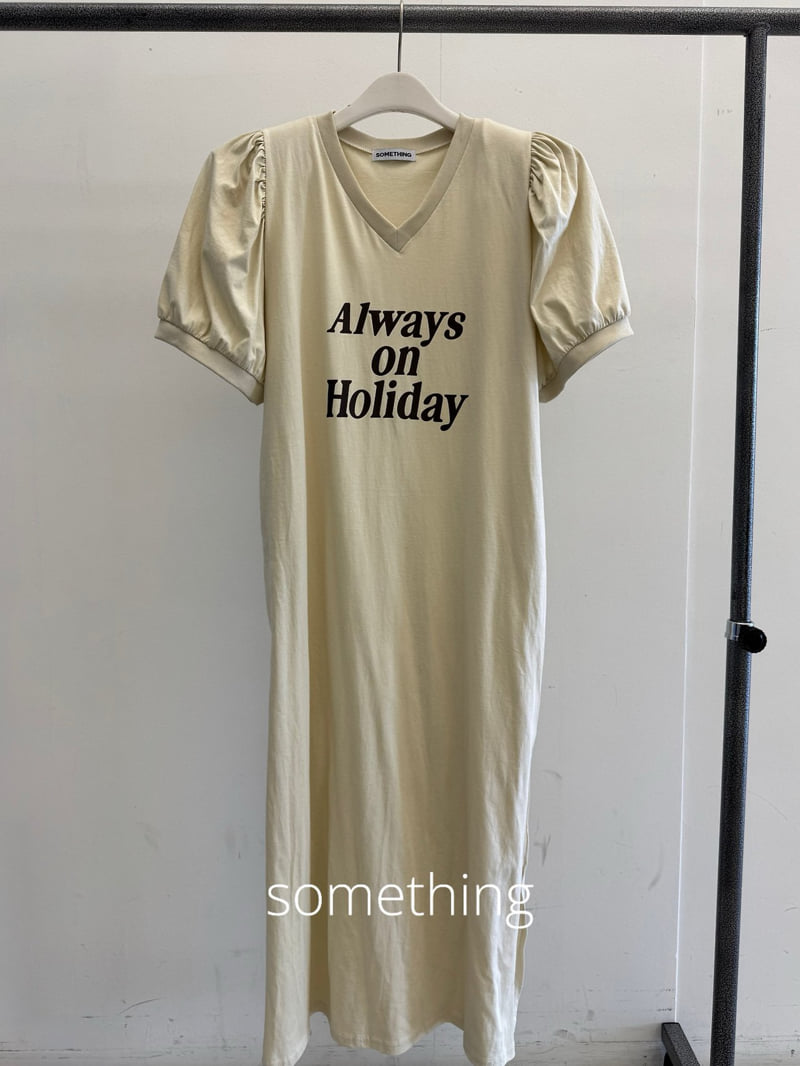 Something - Korean Women Fashion - #momslook - Holiday One-piece - 3