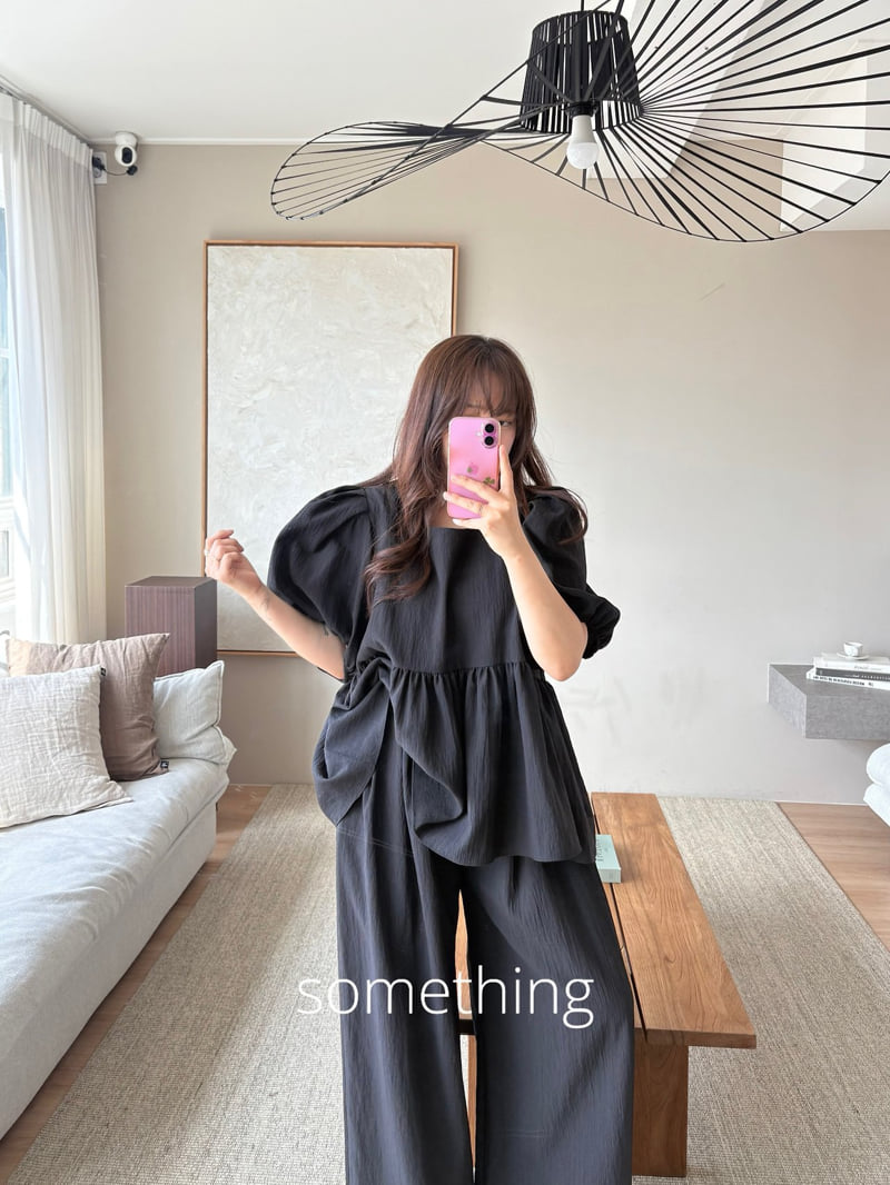 Something - Korean Women Fashion - #pursuepretty - Mauve Blouse - 11