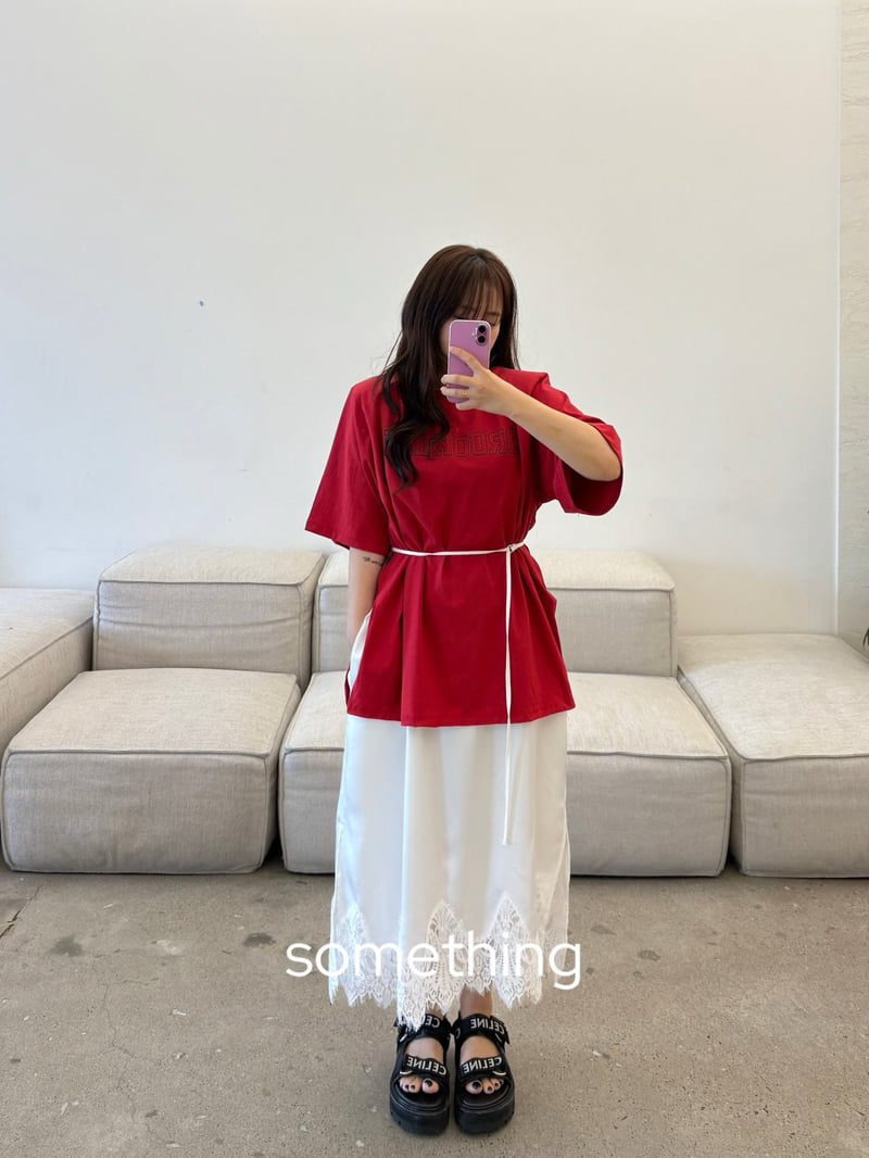 Something - Korean Women Fashion - #restrostyle - Brooklyn Tee - 8