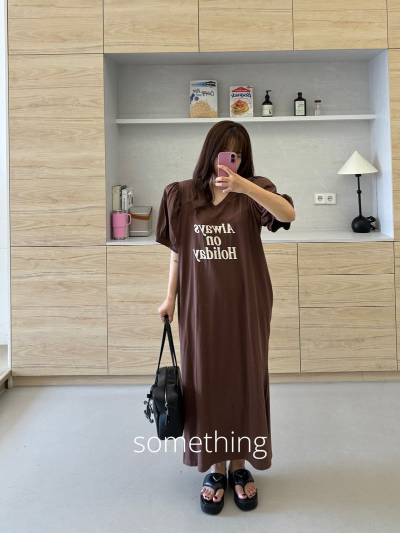 Something - Korean Women Fashion - #restrostyle - Holiday One-piece - 9