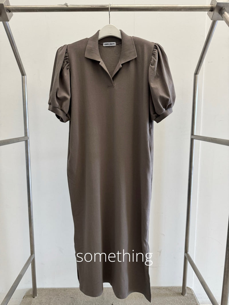 Something - Korean Women Fashion - #pursuepretty - Polo One-piece - 4