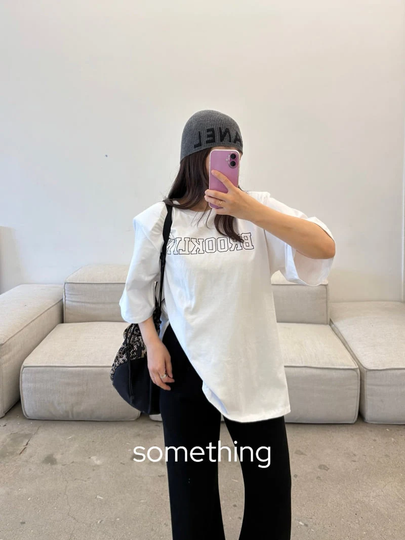 Something - Korean Women Fashion - #romanticstyle - Brooklyn Tee - 9
