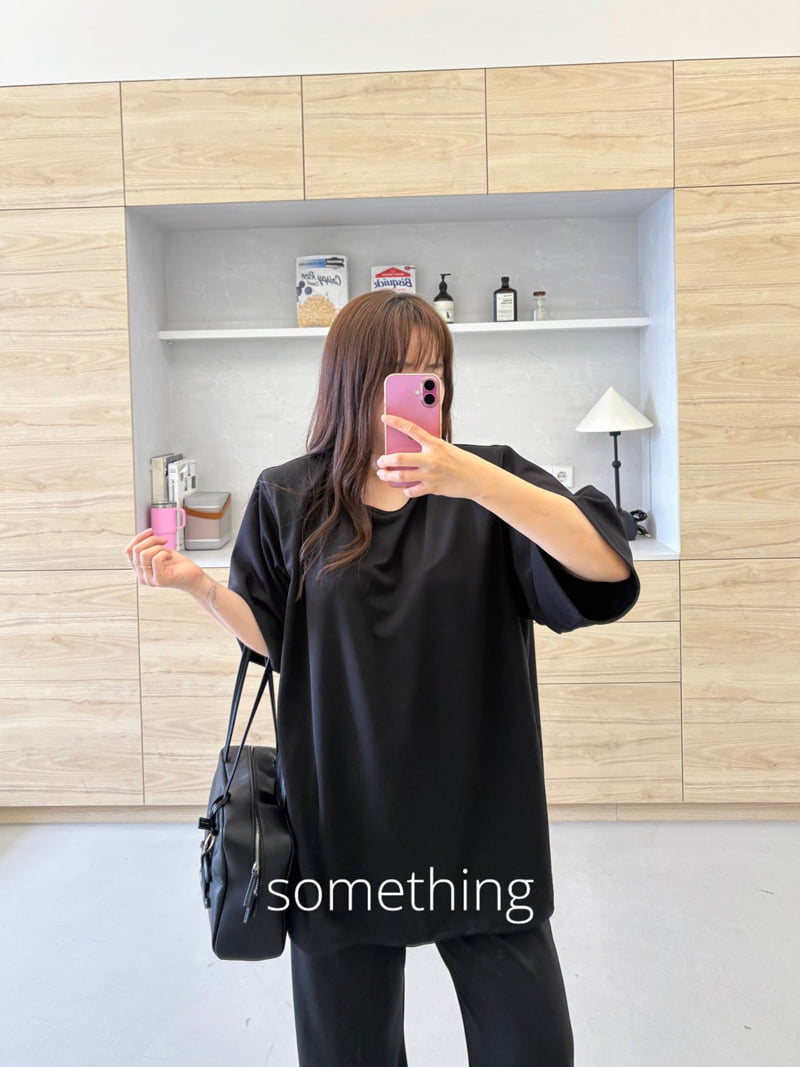 Something - Korean Women Fashion - #romanticstyle - X Tee - 8