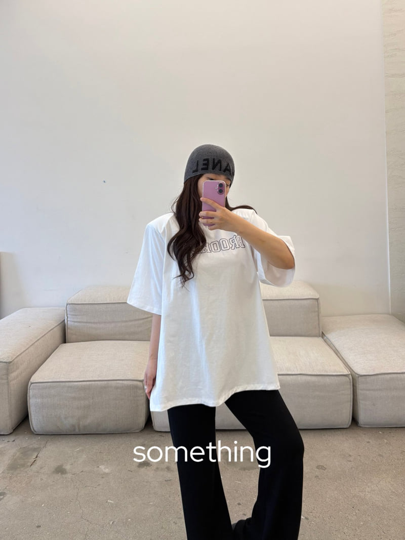 Something - Korean Women Fashion - #shopsmall - Brooklyn Tee - 10