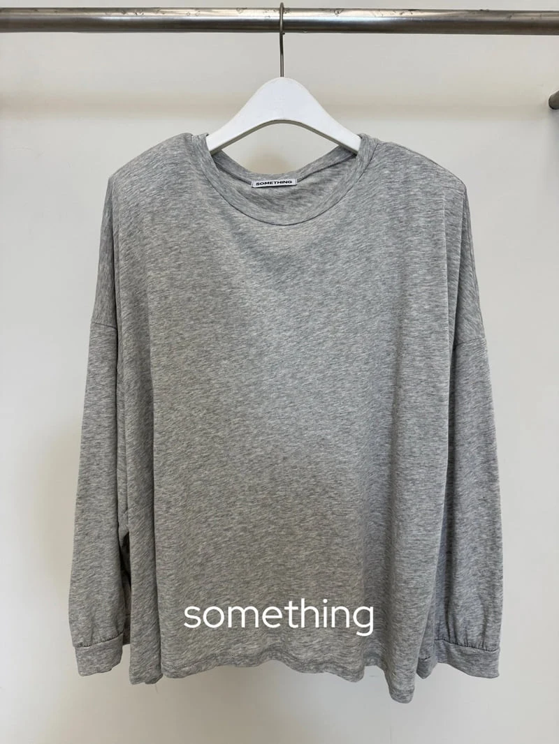 Something - Korean Women Fashion - #shopsmall - Ajak Tee - 3