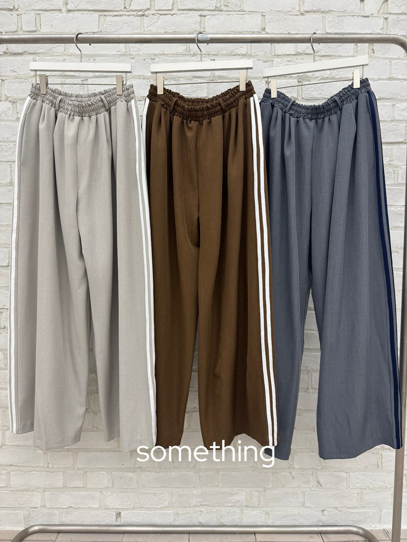 Something - Korean Women Fashion - #shopsmall - Slit Pants