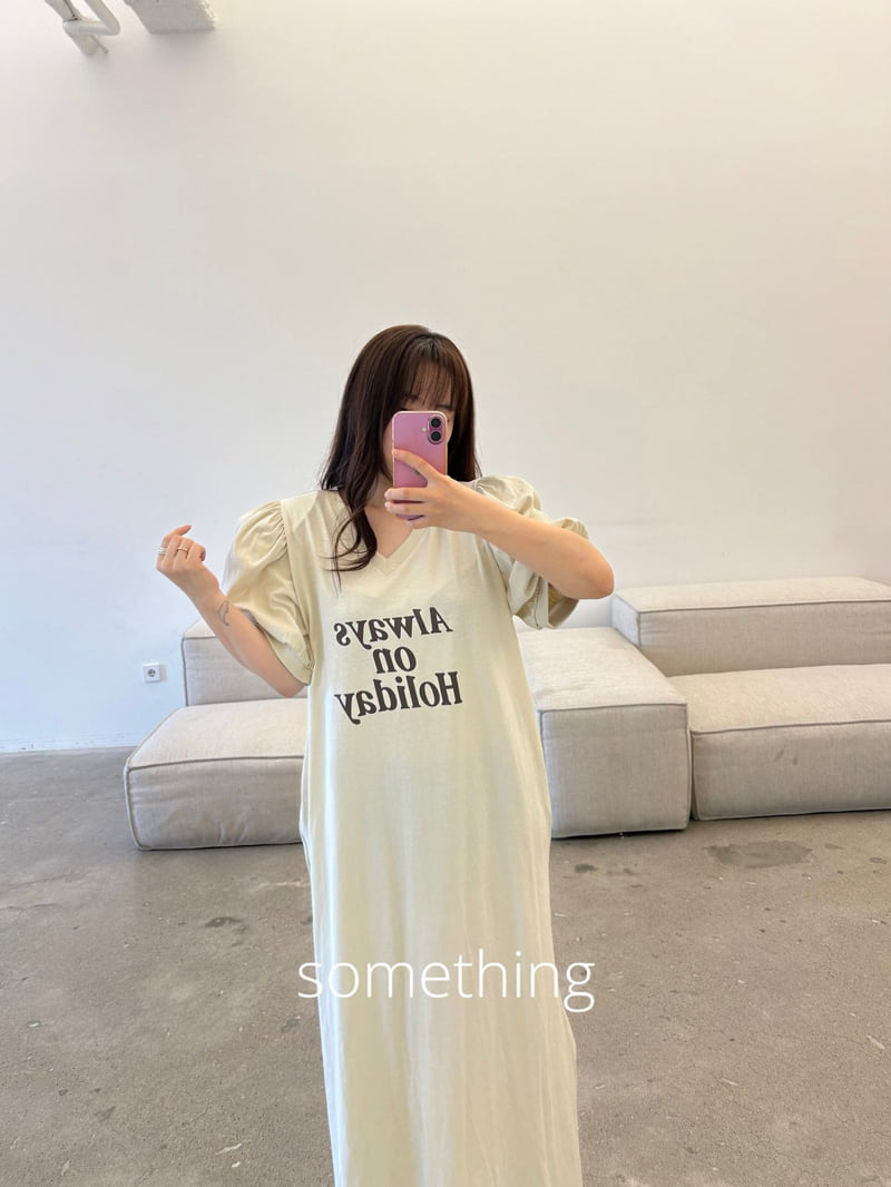 Something - Korean Women Fashion - #shopsmall - Holiday One-piece - 11