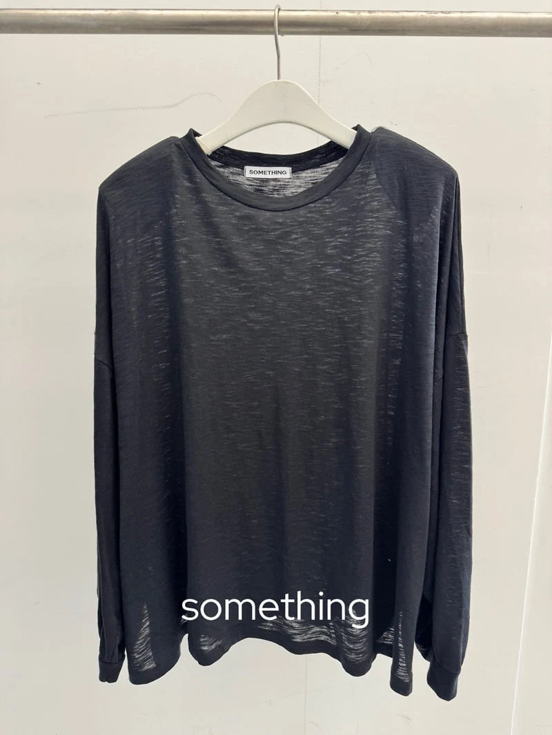 Something - Korean Women Fashion - #shopsmall - Ajak Tee - 4