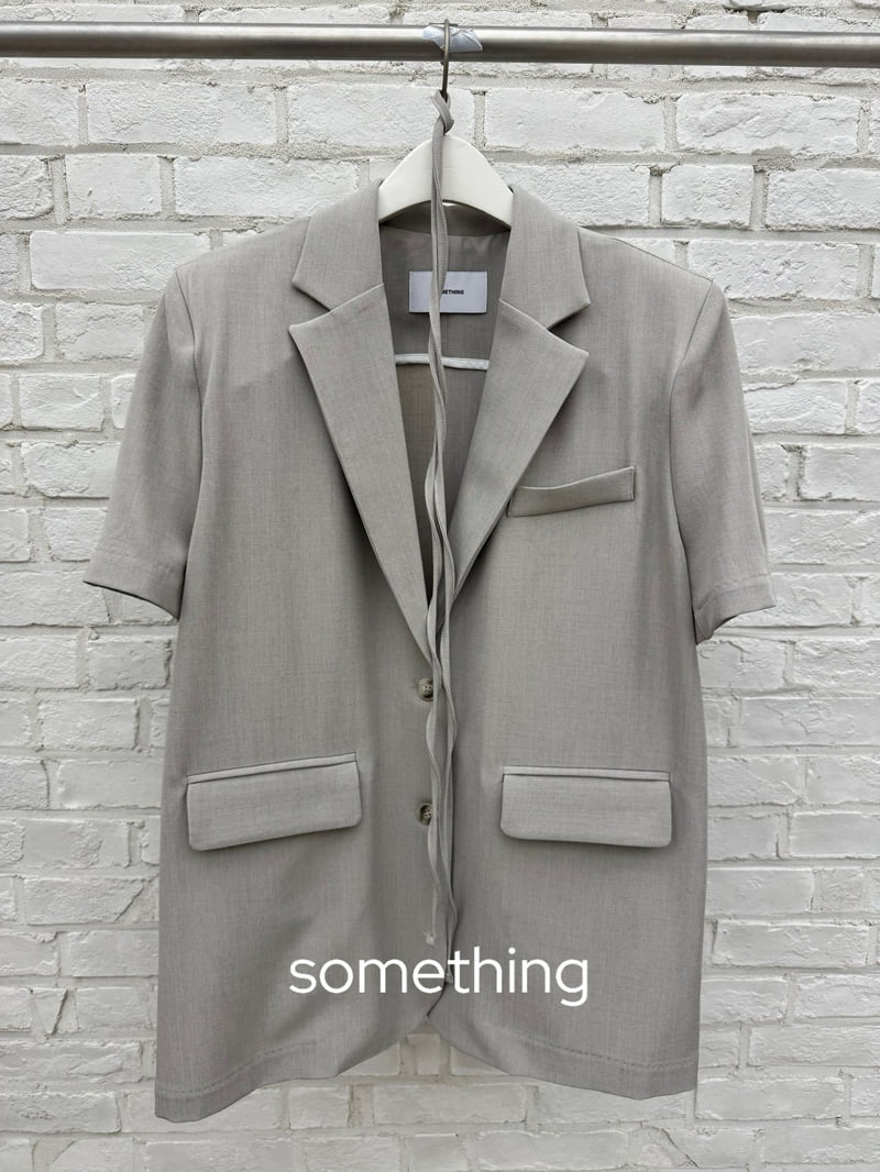 Something - Korean Women Fashion - #thatsdarling - Slit Jacket - 4