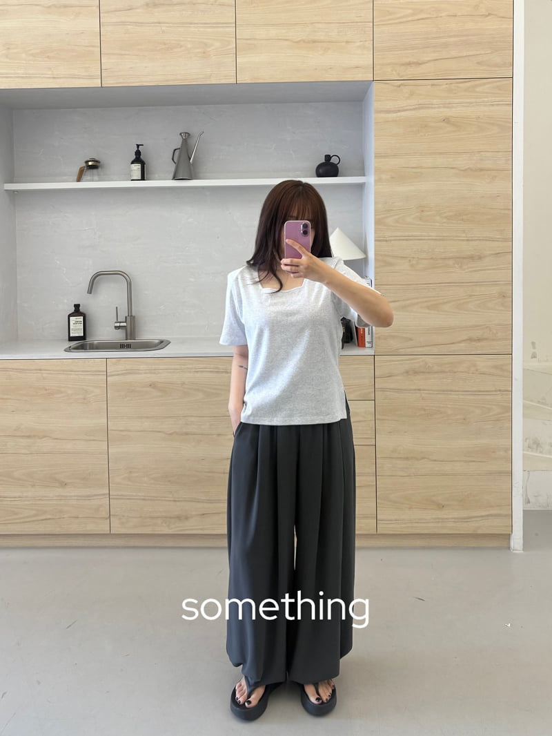 Something - Korean Women Fashion - #vintageinspired - Leon Tee - 8