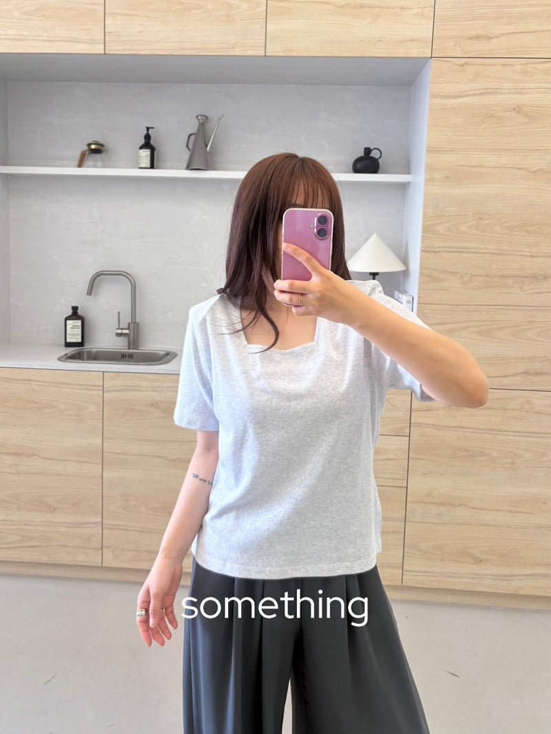 Something - Korean Women Fashion - #vintagekidsstyle - Leon Tee - 9