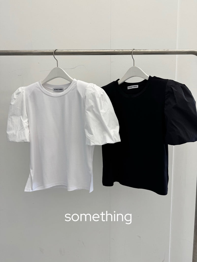 Something - Korean Women Fashion - #vintagekidsstyle - Marie Puff Tee