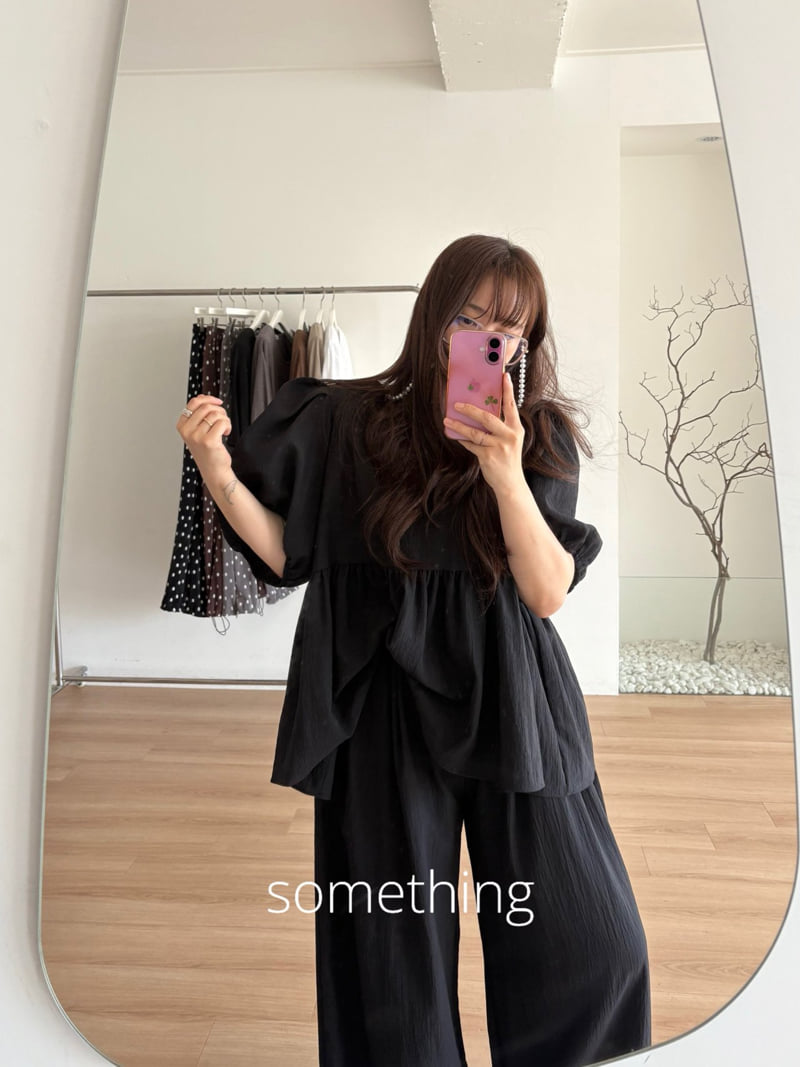Something - Korean Women Fashion - #vintagekidsstyle - Mauve Blouse - 10