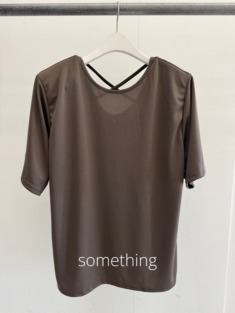 Something - Korean Women Fashion - #vintagekidsstyle - X Tee - 5