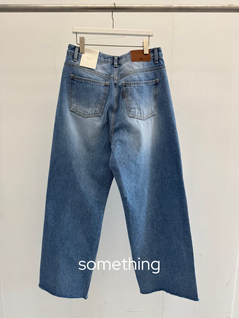 Something - Korean Women Fashion - #womensfashion - Heart Denim Pants - 2