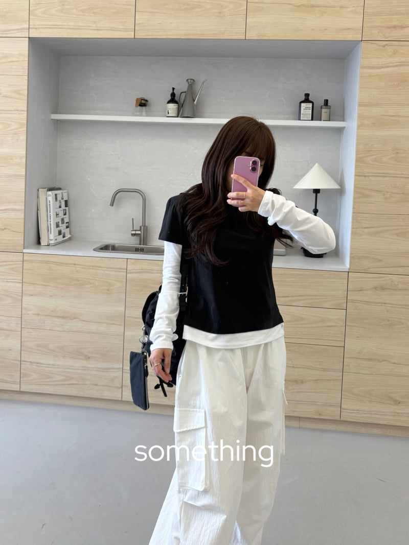 Something - Korean Women Fashion - #womensfashion - Oat Cargo Pants - 11