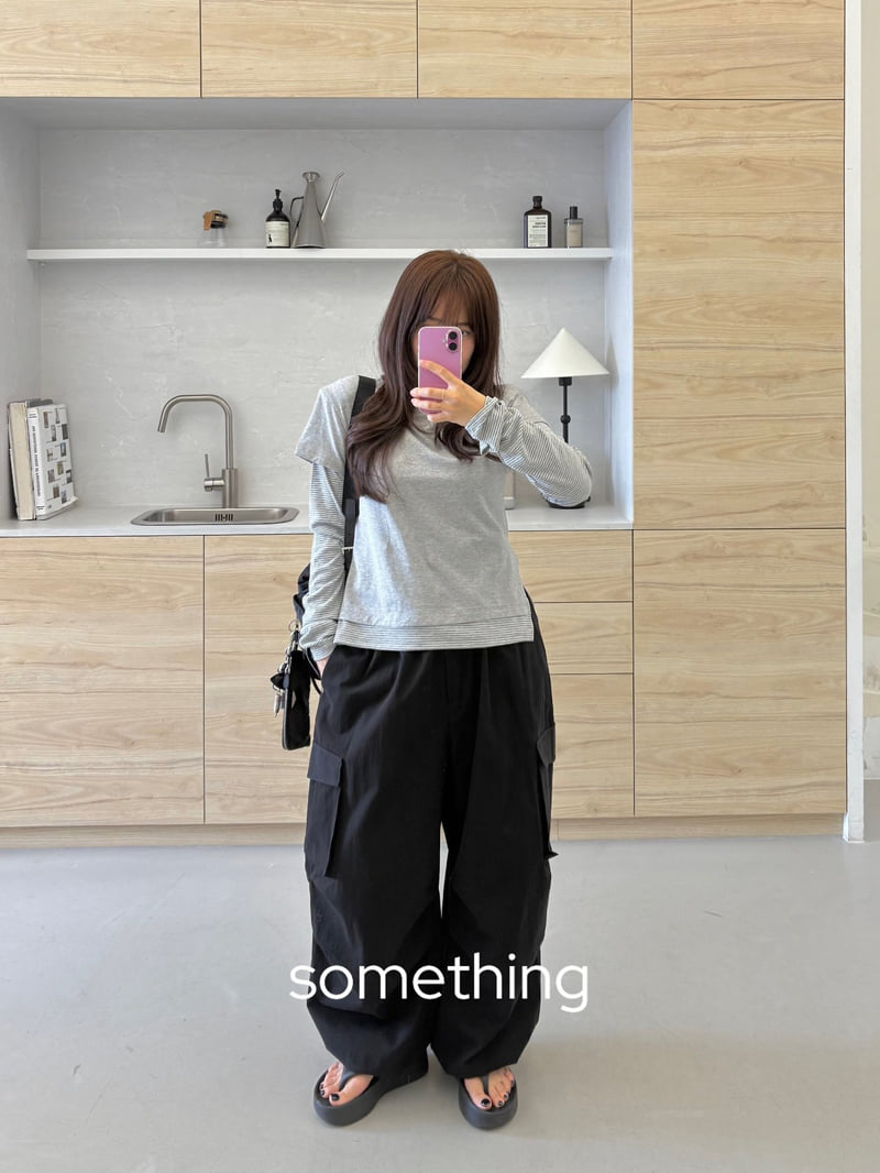 Something - Korean Women Fashion - #womensfashion - Oat Cargo Pants - 7