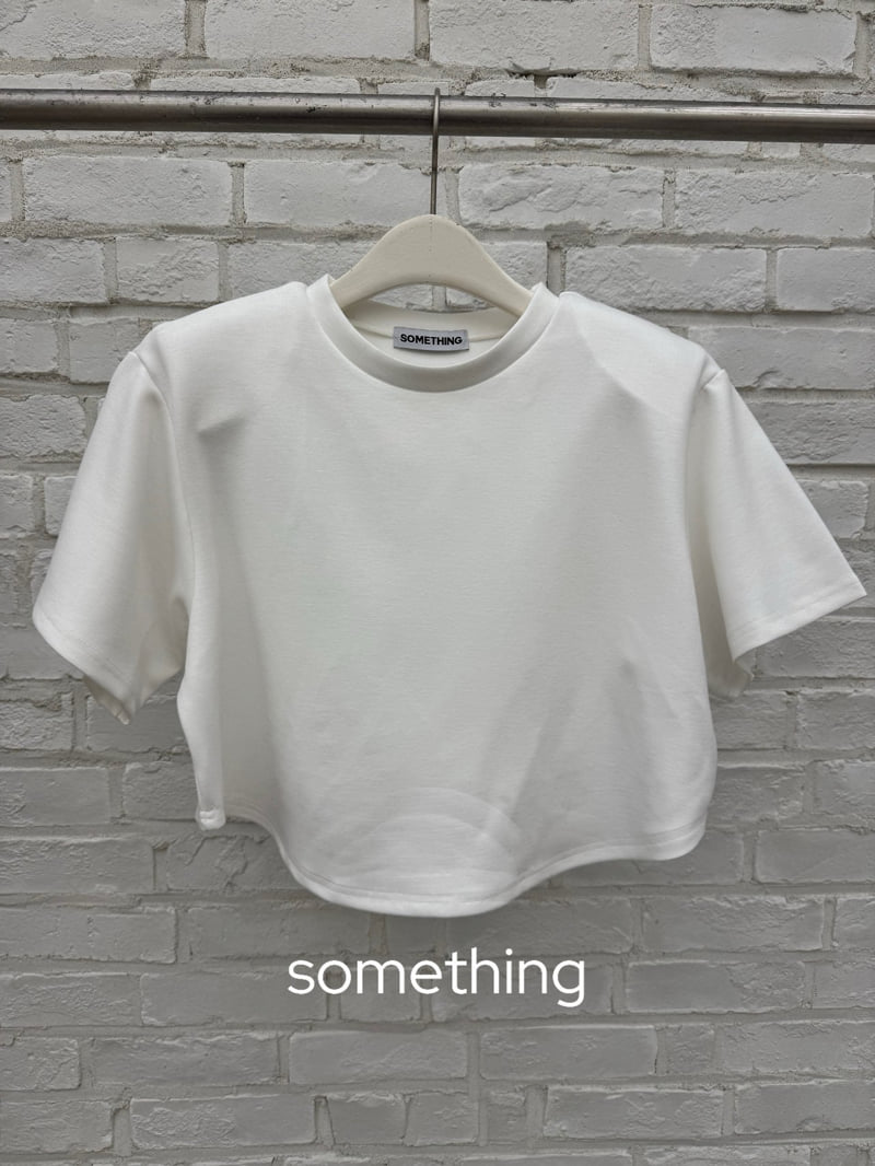 Something - Korean Women Fashion - #momslook - Essential Round Tee - 4