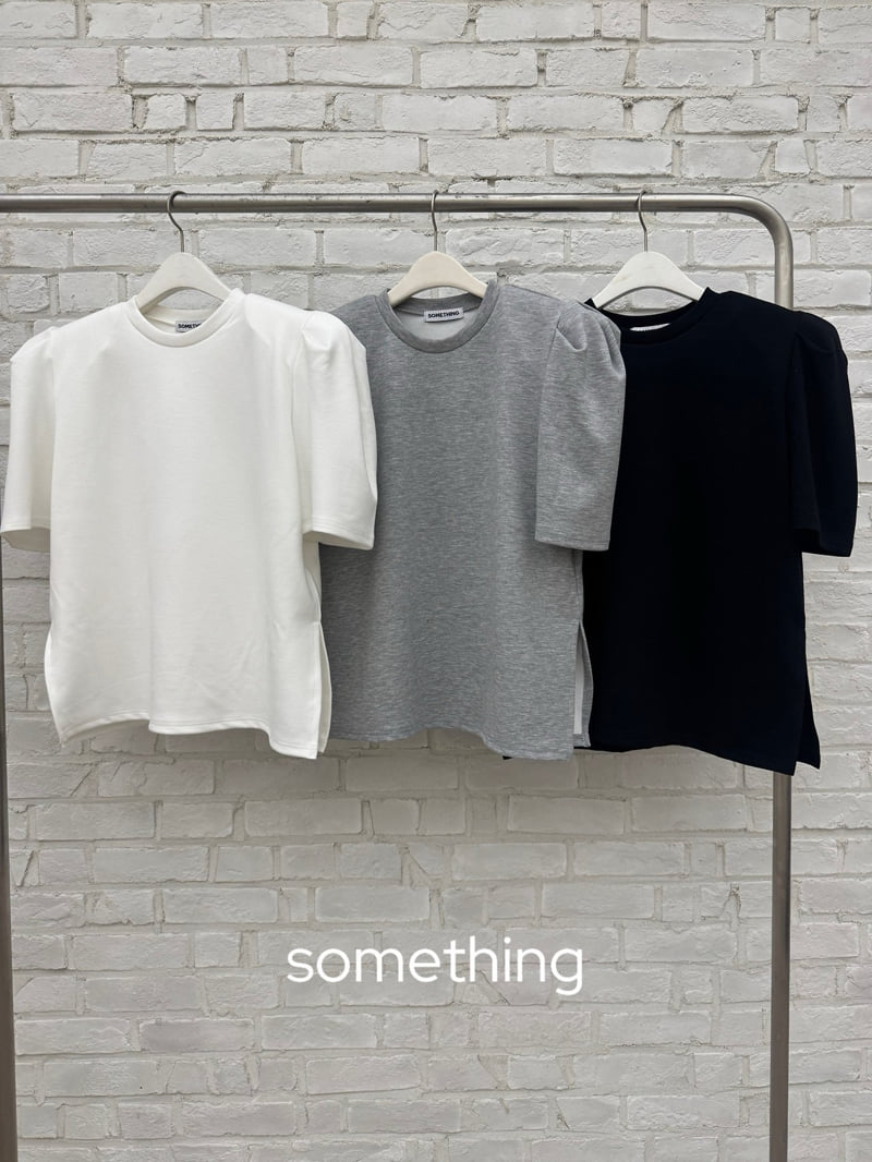 Something - Korean Women Fashion - #womensfashion - Essential Puff Tee