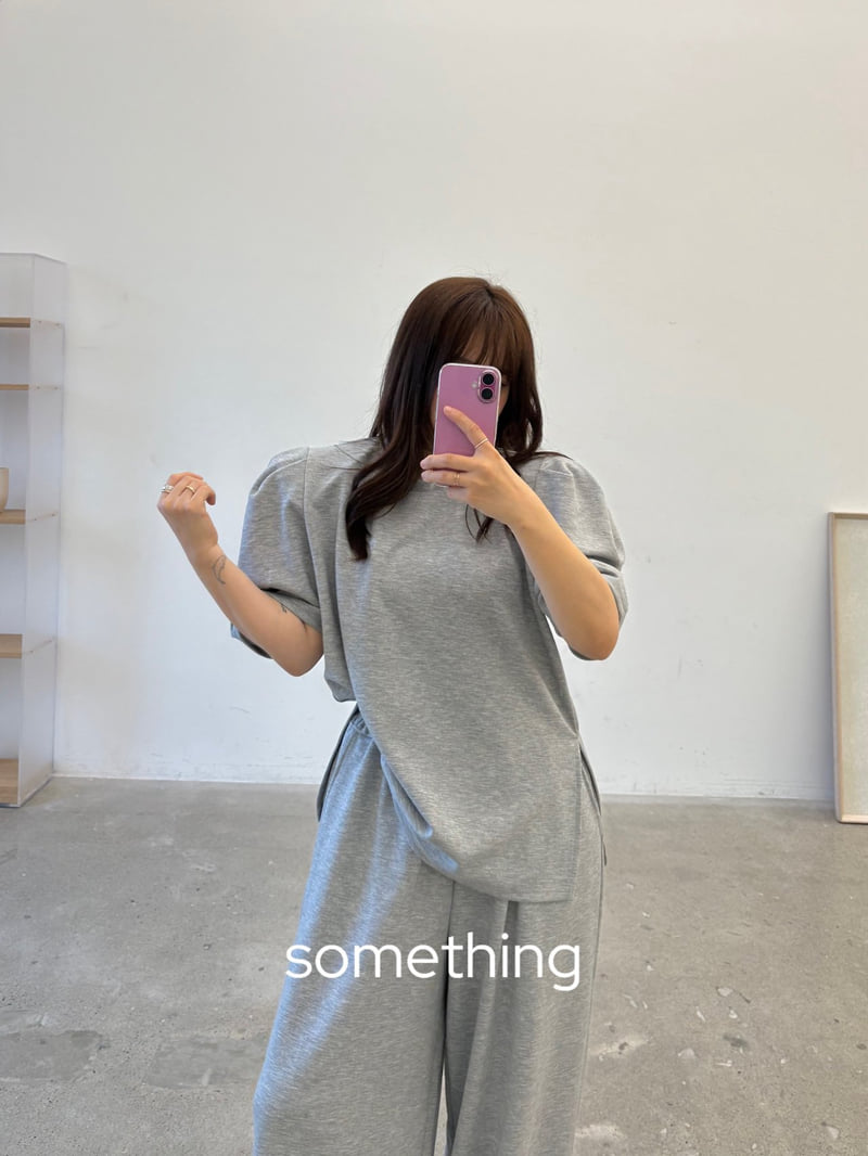 Something - Korean Women Fashion - #womensfashion - Essential Puff Tee - 5