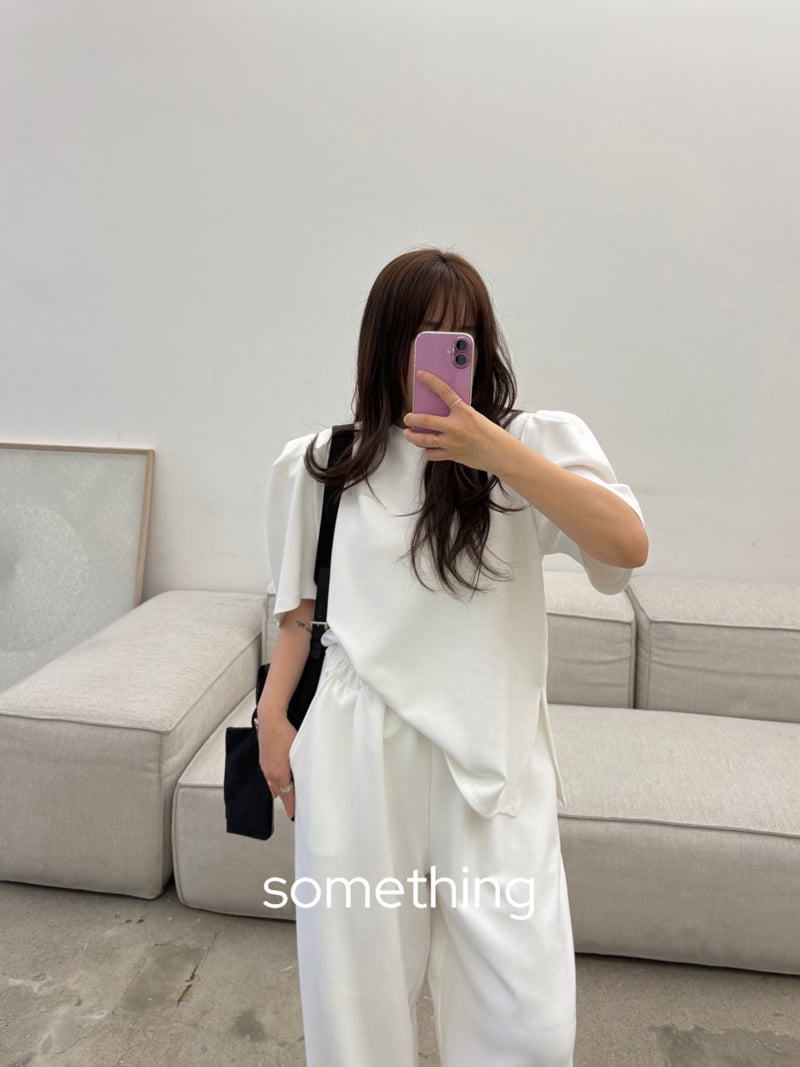 Something - Korean Women Fashion - #womensfashion - Essential Puff Tee - 9