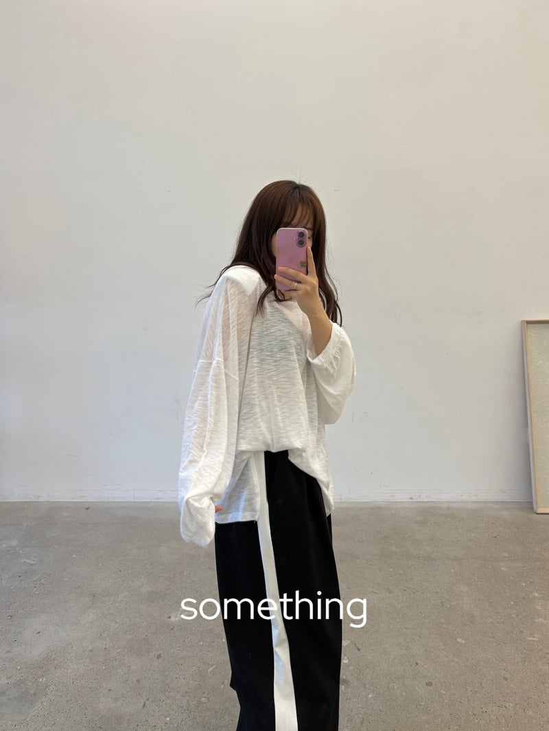 Something - Korean Women Fashion - #womensfashion - Ajak Tee - 7