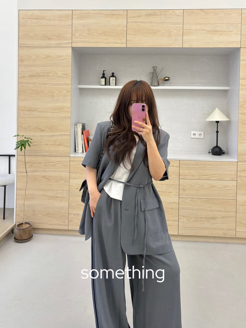 Something - Korean Women Fashion - #womensfashion - Slit Pants - 11