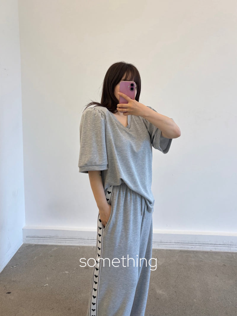 Something - Korean Women Fashion - #womensfashion - Flat Tee - 9