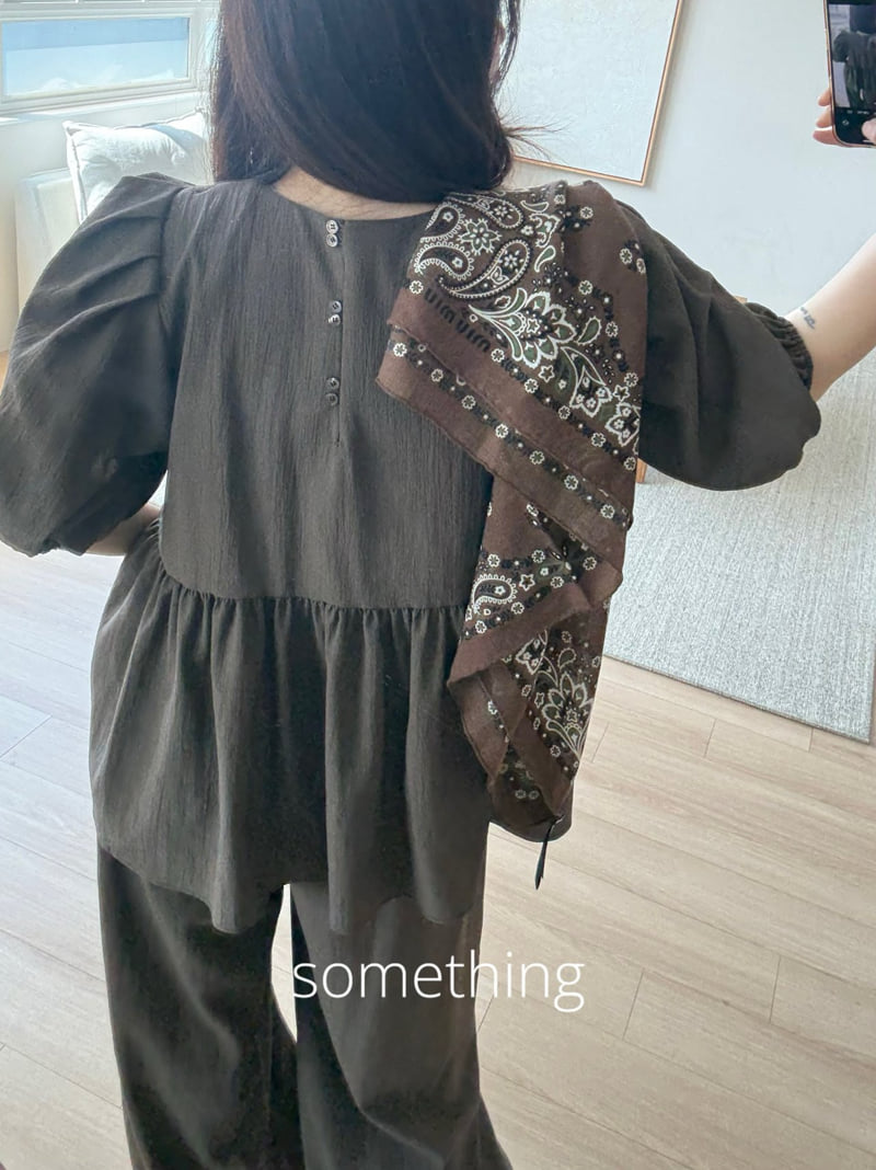 Something - Korean Women Fashion - #womensfashion - Mauve Blouse - 8