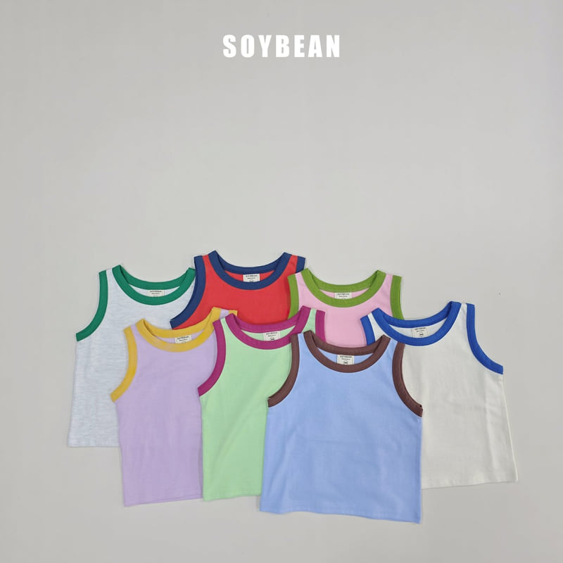 Soybean - Korean Children Fashion - #Kfashion4kids - Sleeveless Macaron Set - 10