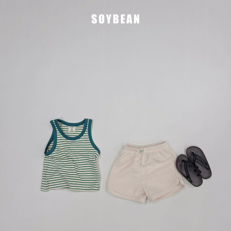 Soybean - Korean Children Fashion - #Kfashion4kids - Marine Stripe Sleeveless Top - 12