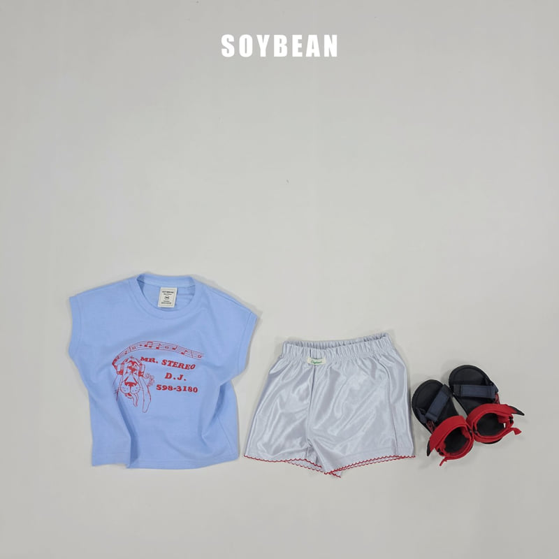 Soybean - Korean Children Fashion - #childofig - Vintage Music Sleeveless Tee - 11