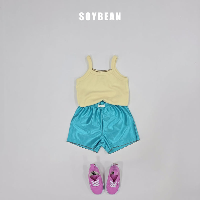 Soybean - Korean Children Fashion - #childofig - Pintuck Strap Sleeveless Top - 8