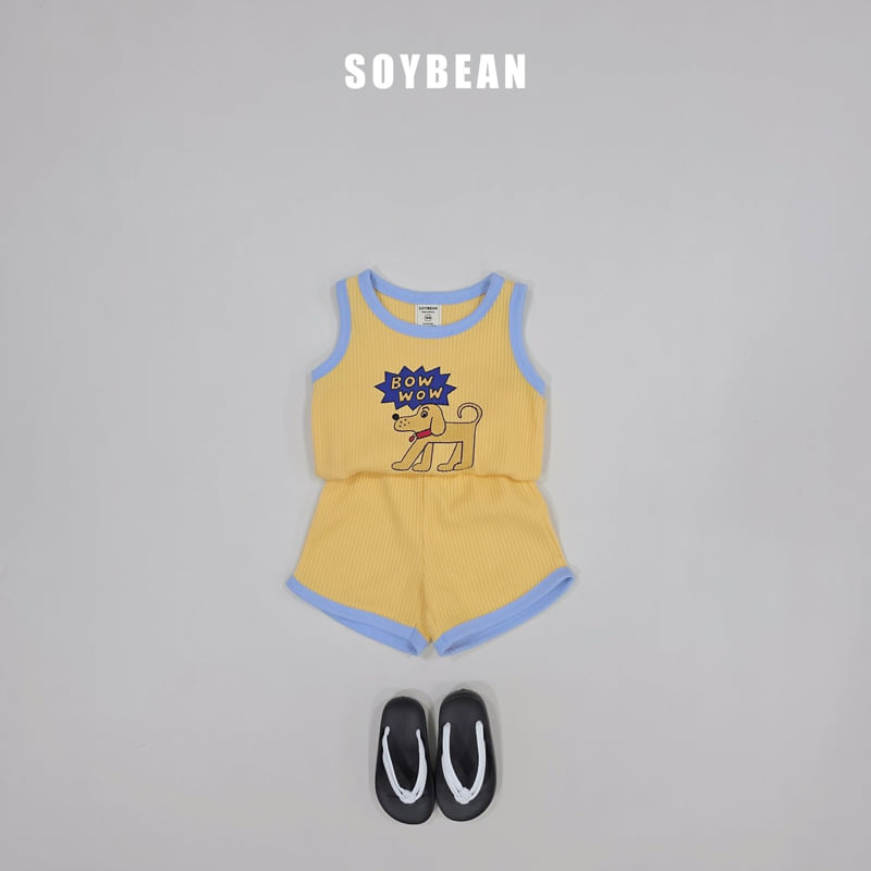 Soybean - Korean Children Fashion - #childofig - Bow Wow Waffle Set - 6
