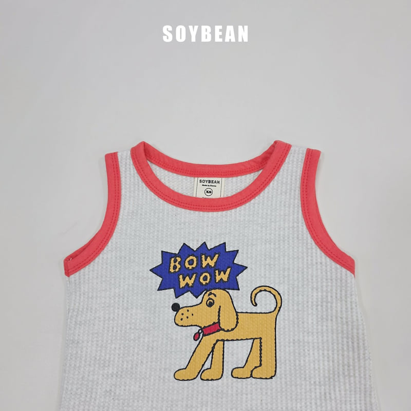 Soybean - Korean Children Fashion - #childofig - Bow Wow Waffle Set - 7