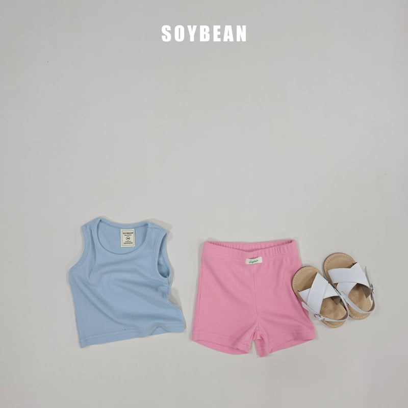 Soybean - Korean Children Fashion - #childrensboutique - Two-Tone Mini-Me Set - 4