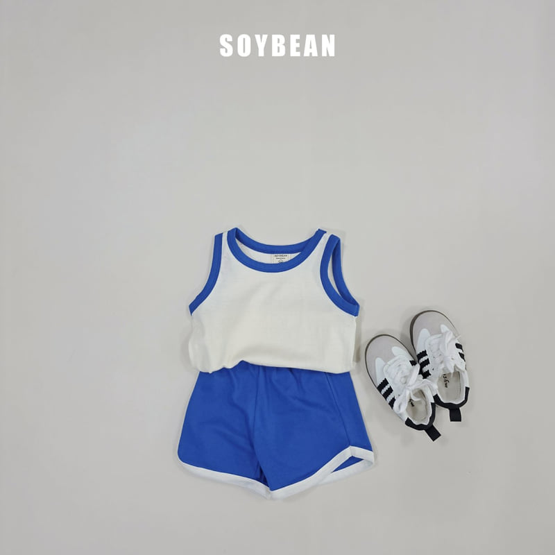 Soybean - Korean Children Fashion - #discoveringself - Sleeveless Macaron Set - 5