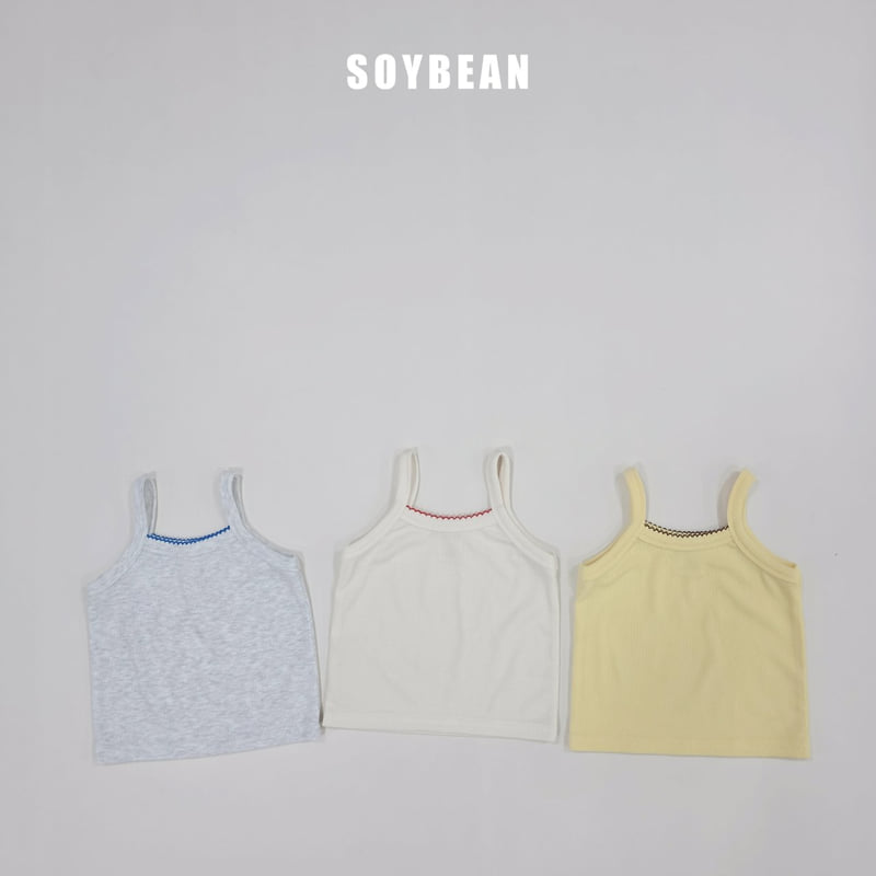 Soybean - Korean Children Fashion - #discoveringself - Pintuck Strap Sleeveless Top - 11