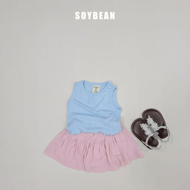 Soybean - Korean Children Fashion - #discoveringself - Summer Love Skirt Set - 6