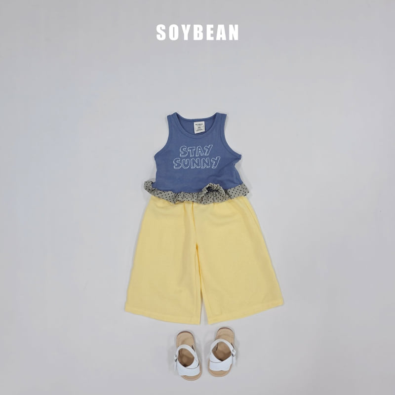Soybean - Korean Children Fashion - #kidzfashiontrend - Flowy Wide Pants - 8