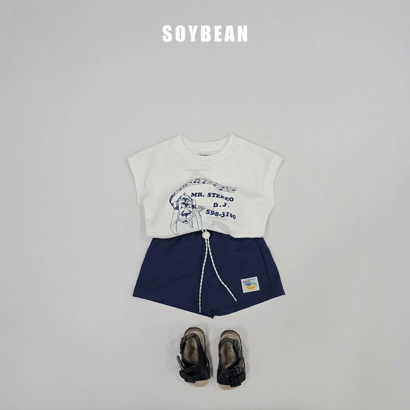 Soybean - Korean Children Fashion - #kidzfashiontrend - Vintage Music Sleeveless Tee - 5