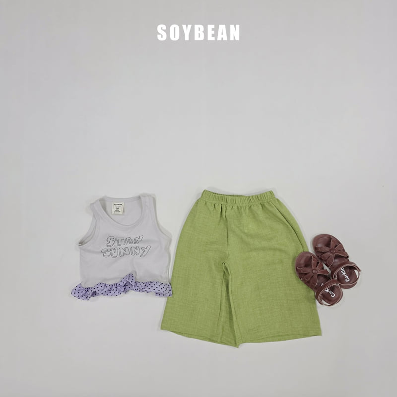 Soybean - Korean Children Fashion - #littlefashionista - Flowy Wide Pants - 10