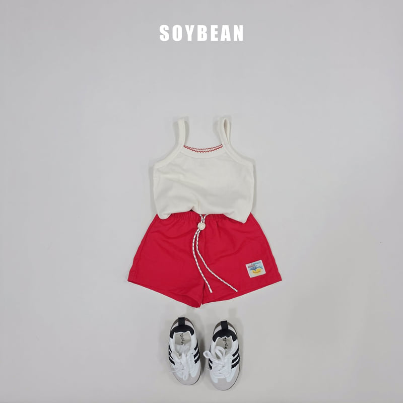 Soybean - Korean Children Fashion - #littlefashionista - Pintuck Strap Sleeveless Top - 3