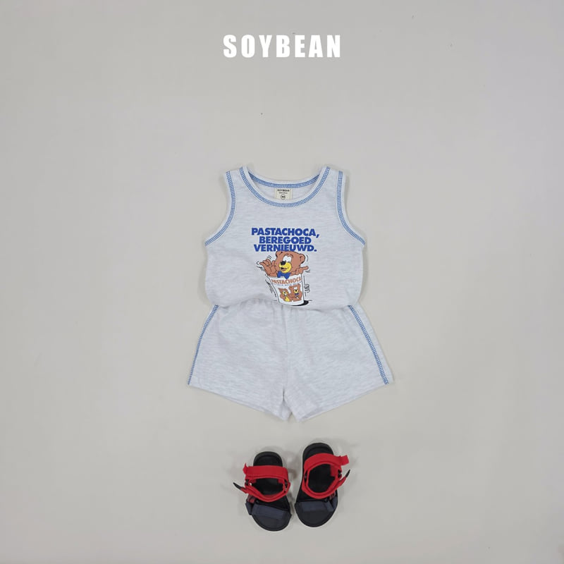 Soybean - Korean Children Fashion - #Kfashion4kids - Vintage Bear Set - 4